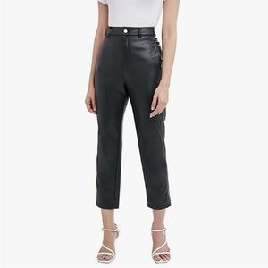 BCBGENERATION Faux Leather High Waisted Pants